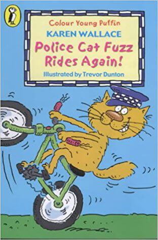 Police-Cat-Fuzz-Rides-Again-Colour-Young-Puffin-by-Karen-Wallace