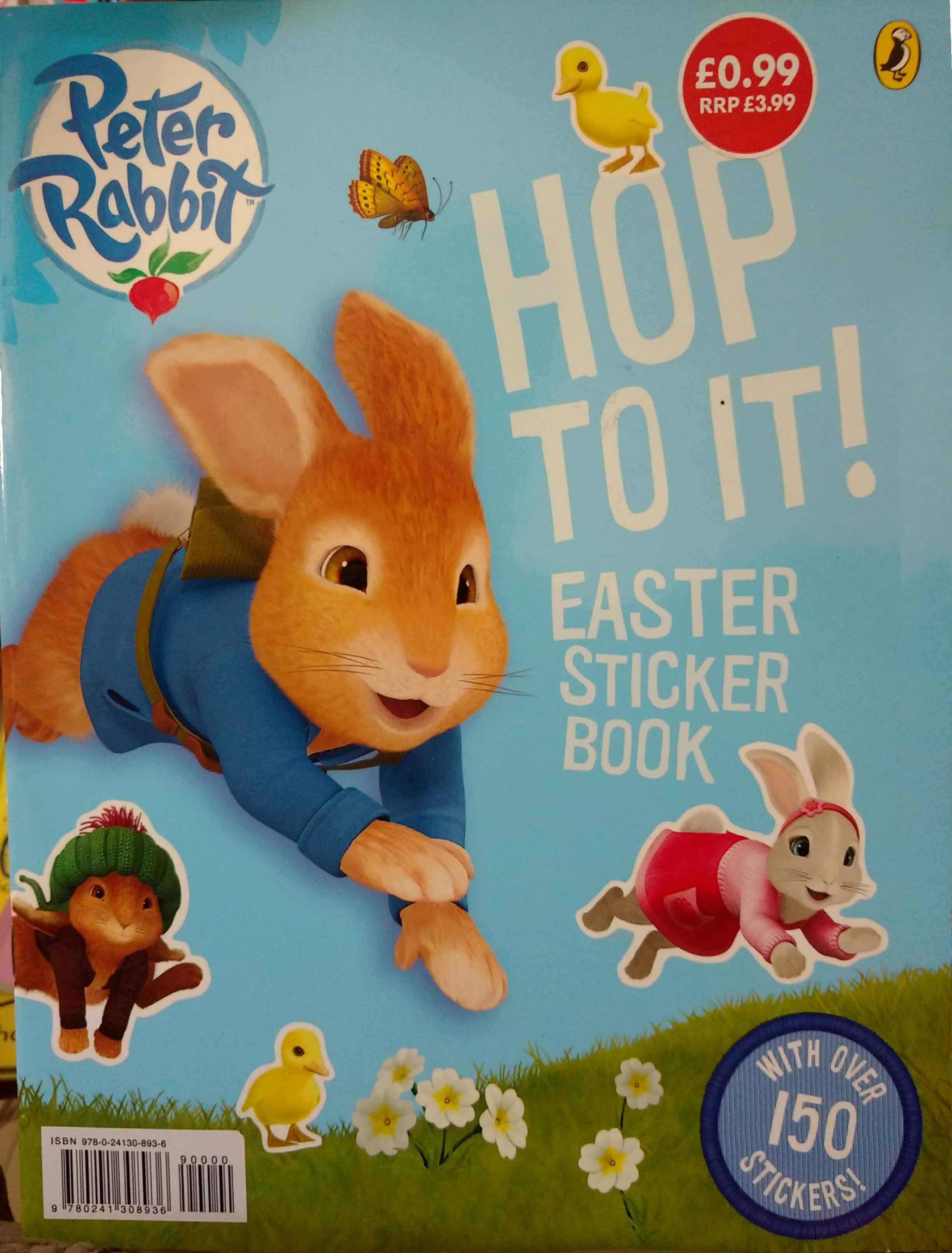 Peter-Rabbit-Hop-To-It-Easter-Sticker-Book-by-NA