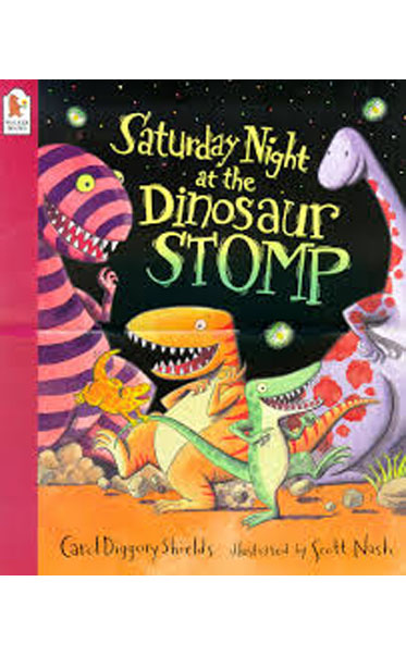 Saturday-Night-At-The-Dinosaur-Stomp-by-Carol-Diggory-Shields